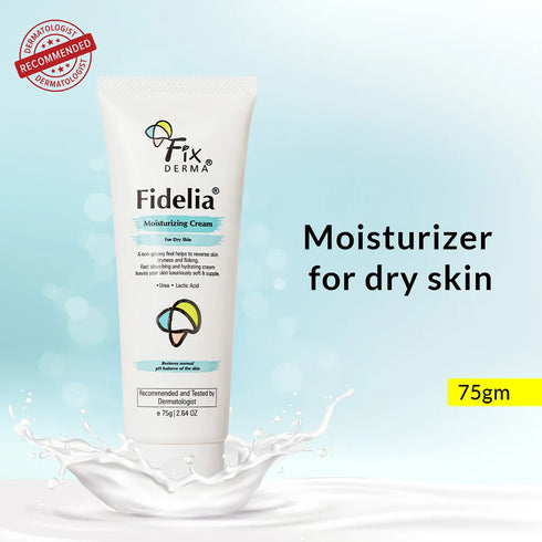 Fixderma Skincare Lactic Acid Fidelia Moisturizing Cream For Dry Skin